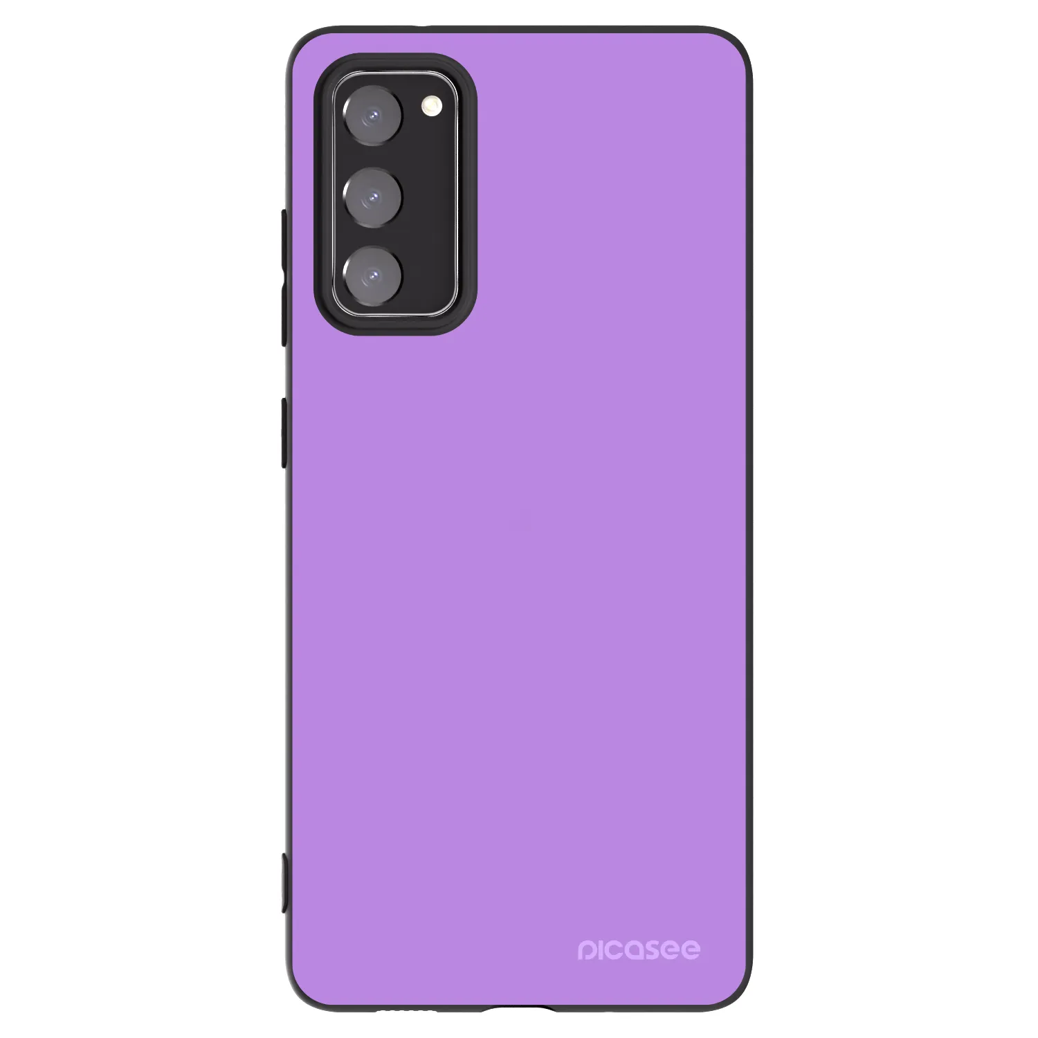 Picasee husă neagră din silicon pentru Samsung Galaxy S20 FE - Mystic Melody