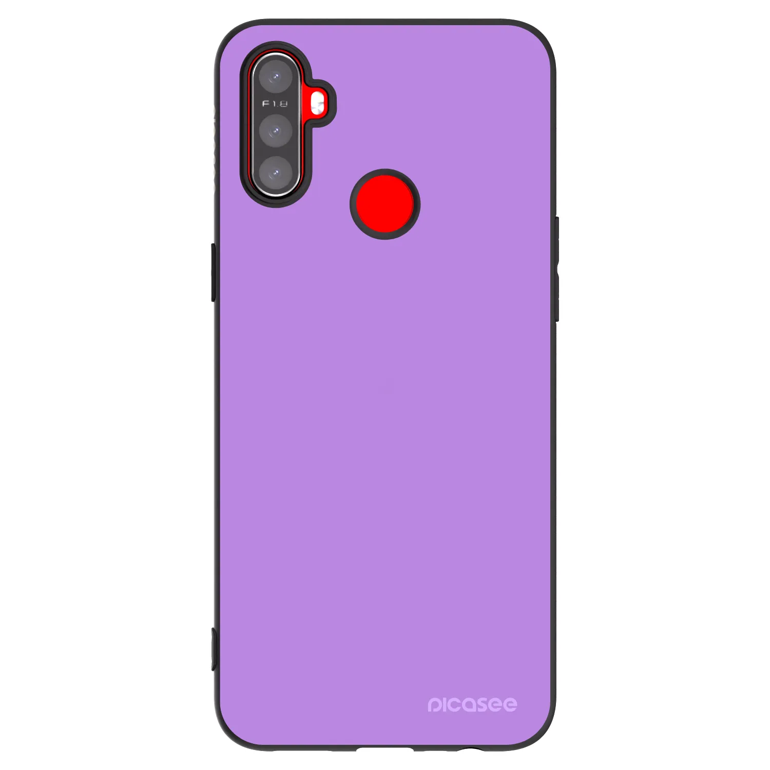 Picasee husă neagră din silicon pentru Realme C3 - Mystic Melody