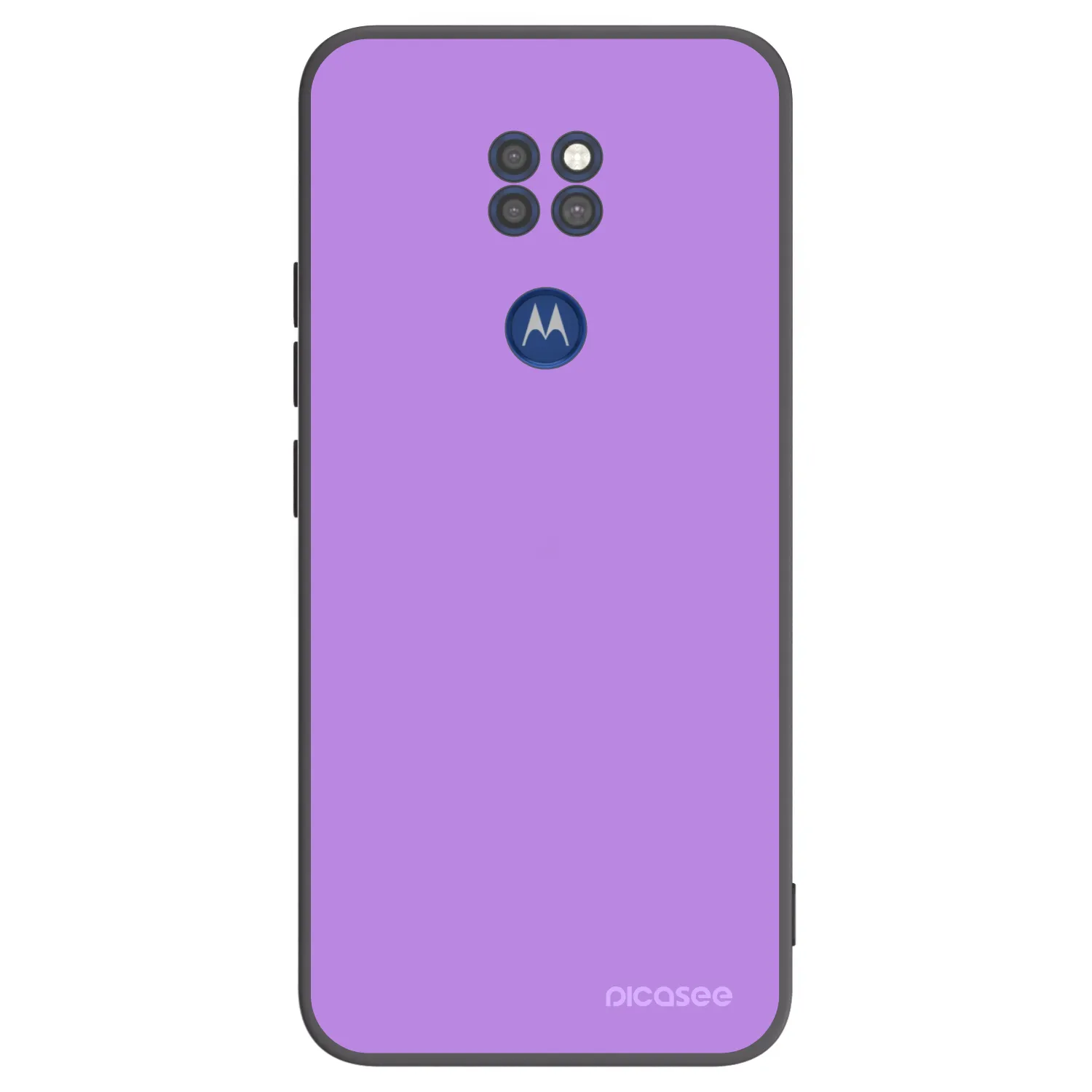 Picasee husă neagră din silicon pentru Motorola Moto G9 Play - Mystic Melody