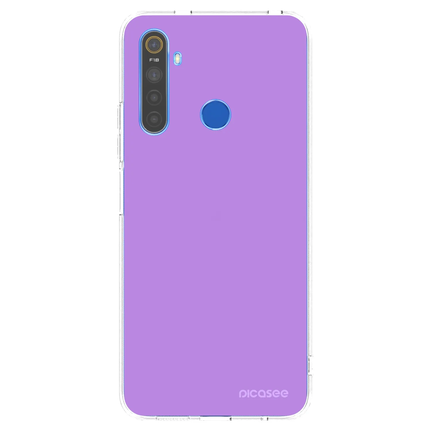 Picasee husă transparentă din silicon pentru Realme 5 - Mystic Melody