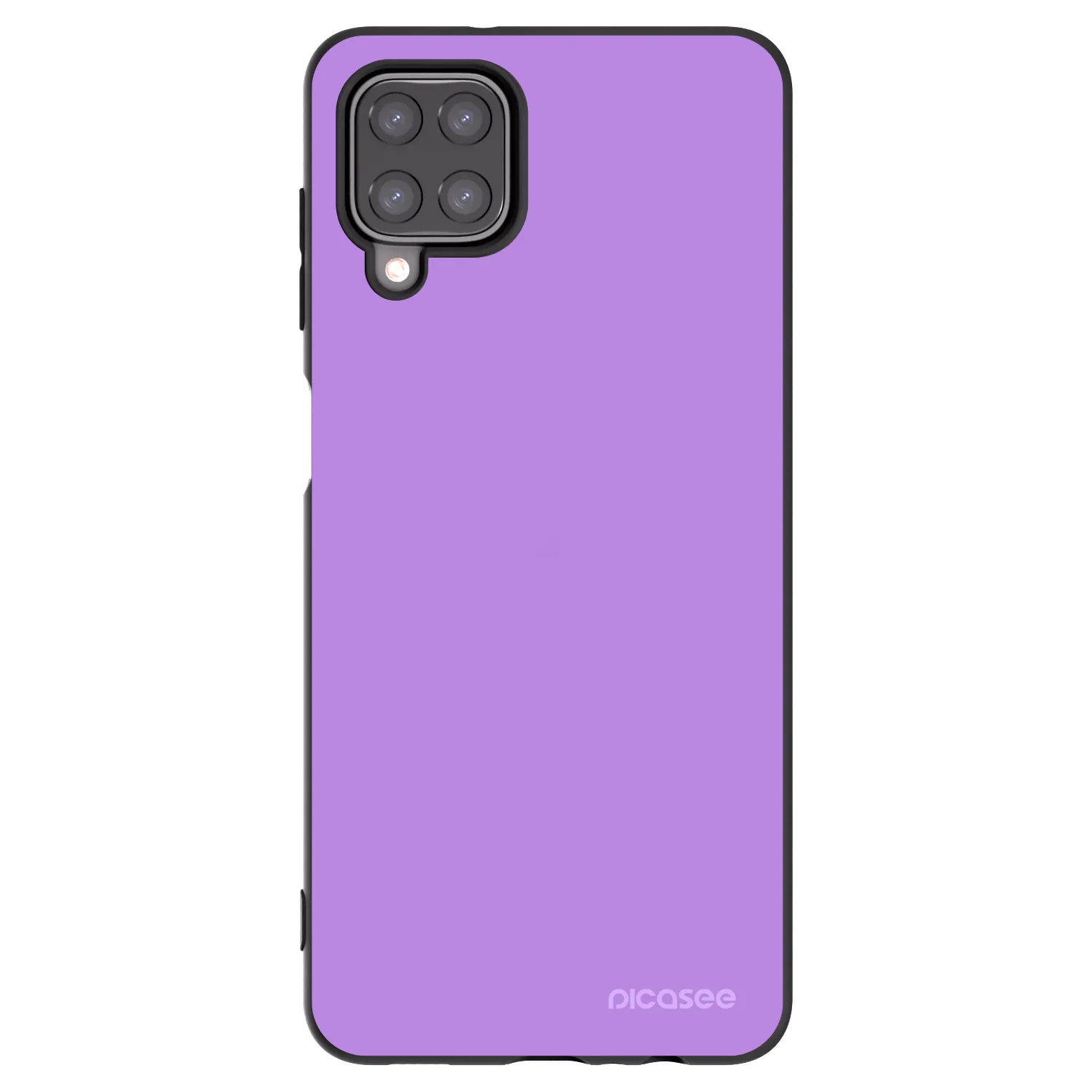 Picasee husă neagră din silicon pentru Samsung Galaxy A12 A125F - Mystic Melody