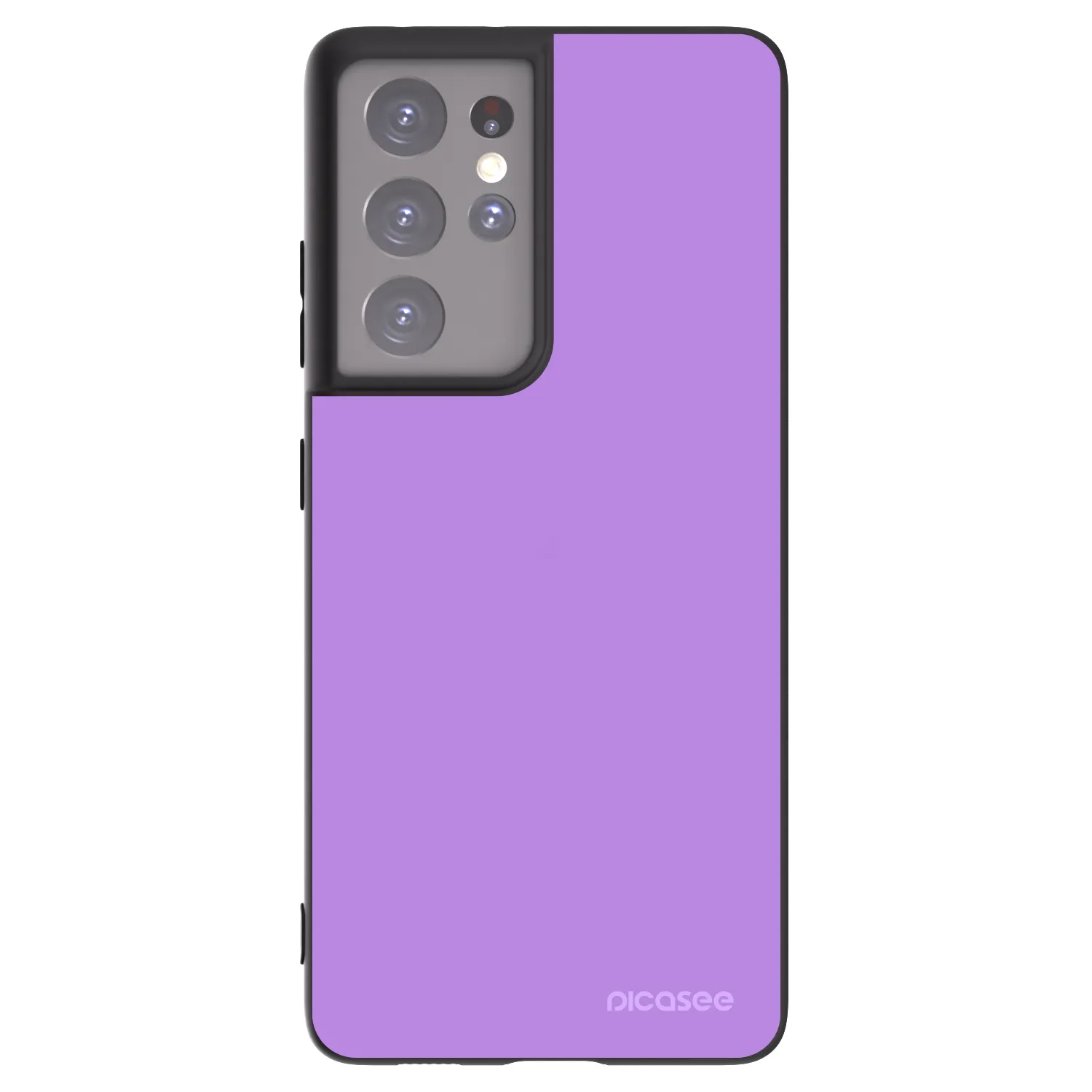 Picasee husă neagră din silicon pentru Samsung Galaxy S21 Ultra 5G G998B - Mystic Melody