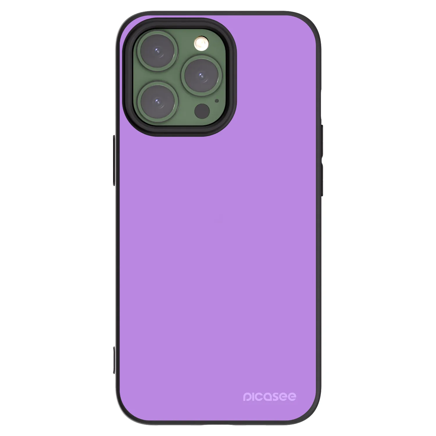 Picasee husă neagră din silicon pentru Apple iPhone 13 Pro - Mystic Melody