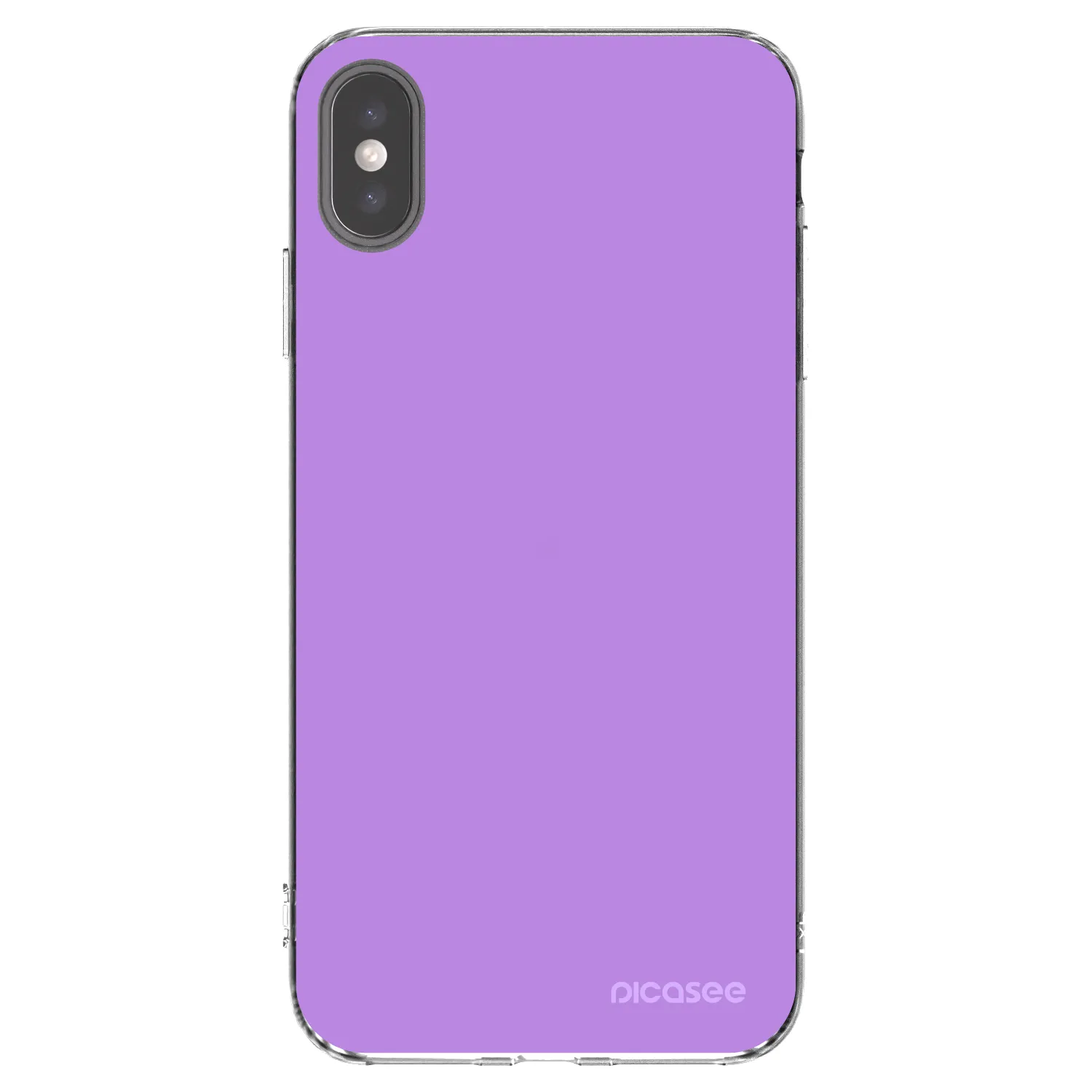 Picasee husă transparentă din silicon pentru Apple iPhone XS Max - Mystic Melody