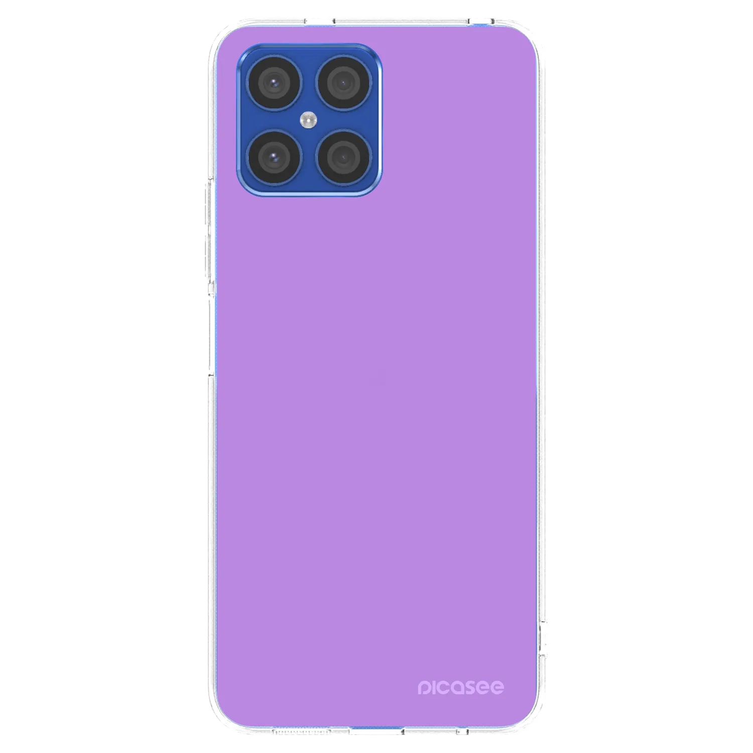 Picasee husă transparentă din silicon pentru Honor X8 4G - Mystic Melody