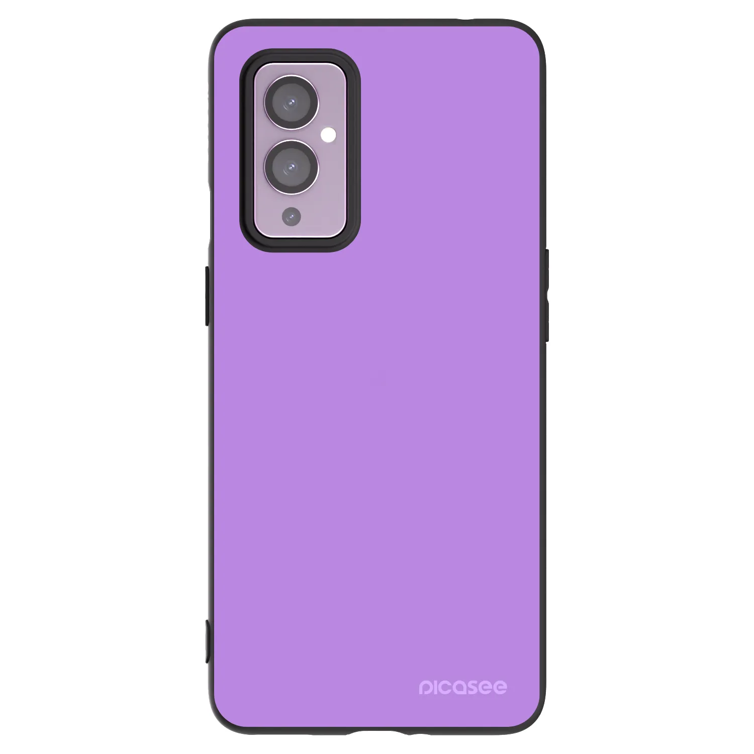 Picasee husă neagră din silicon pentru OnePlus 9 - Mystic Melody