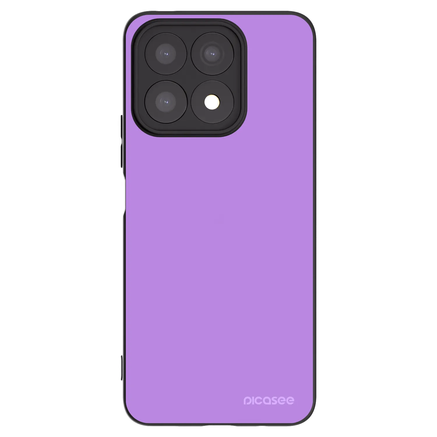 Picasee husă neagră din silicon pentru Honor X8a - Mystic Melody