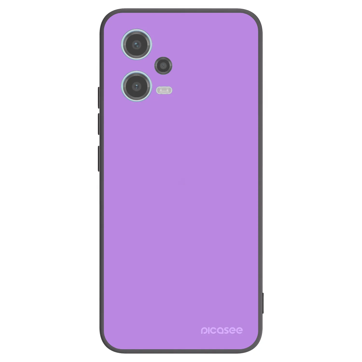 Picasee husă neagră din silicon pentru Xiaomi Redmi Note 12 5G - Mystic Melody