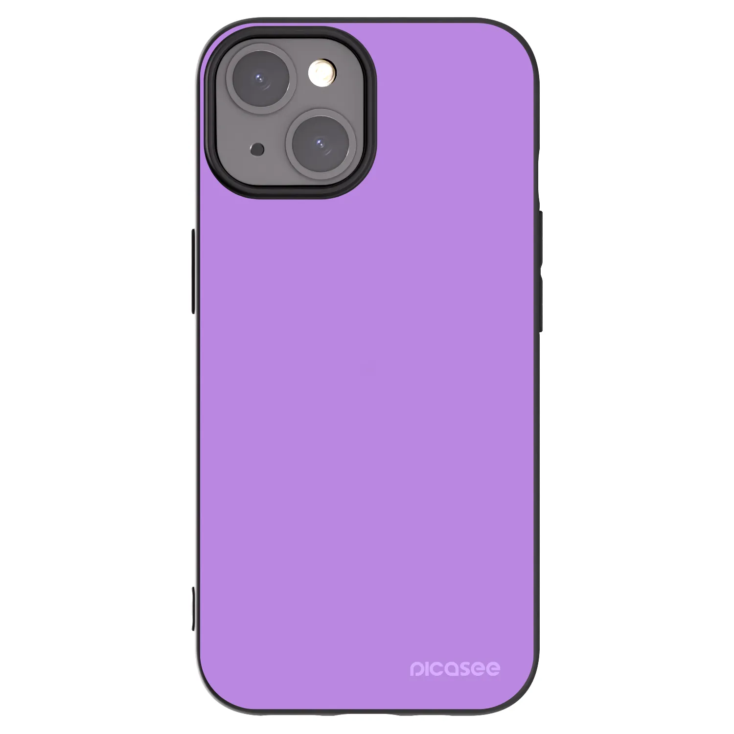 Picasee husă neagră din silicon pentru Apple iPhone 15 - Mystic Melody