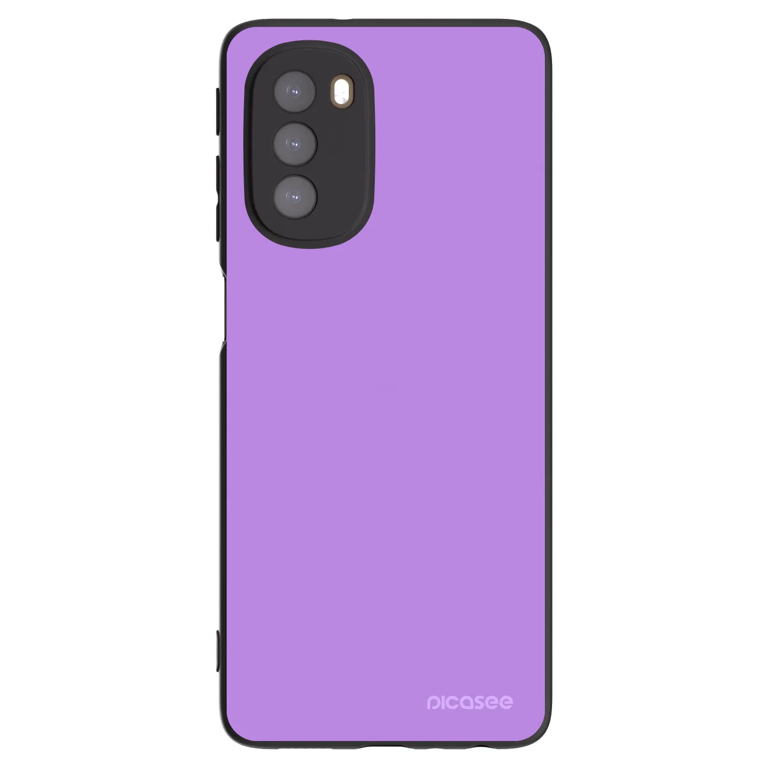 Picasee husă neagră din silicon pentru Motorola Moto G51 - Mystic Melody