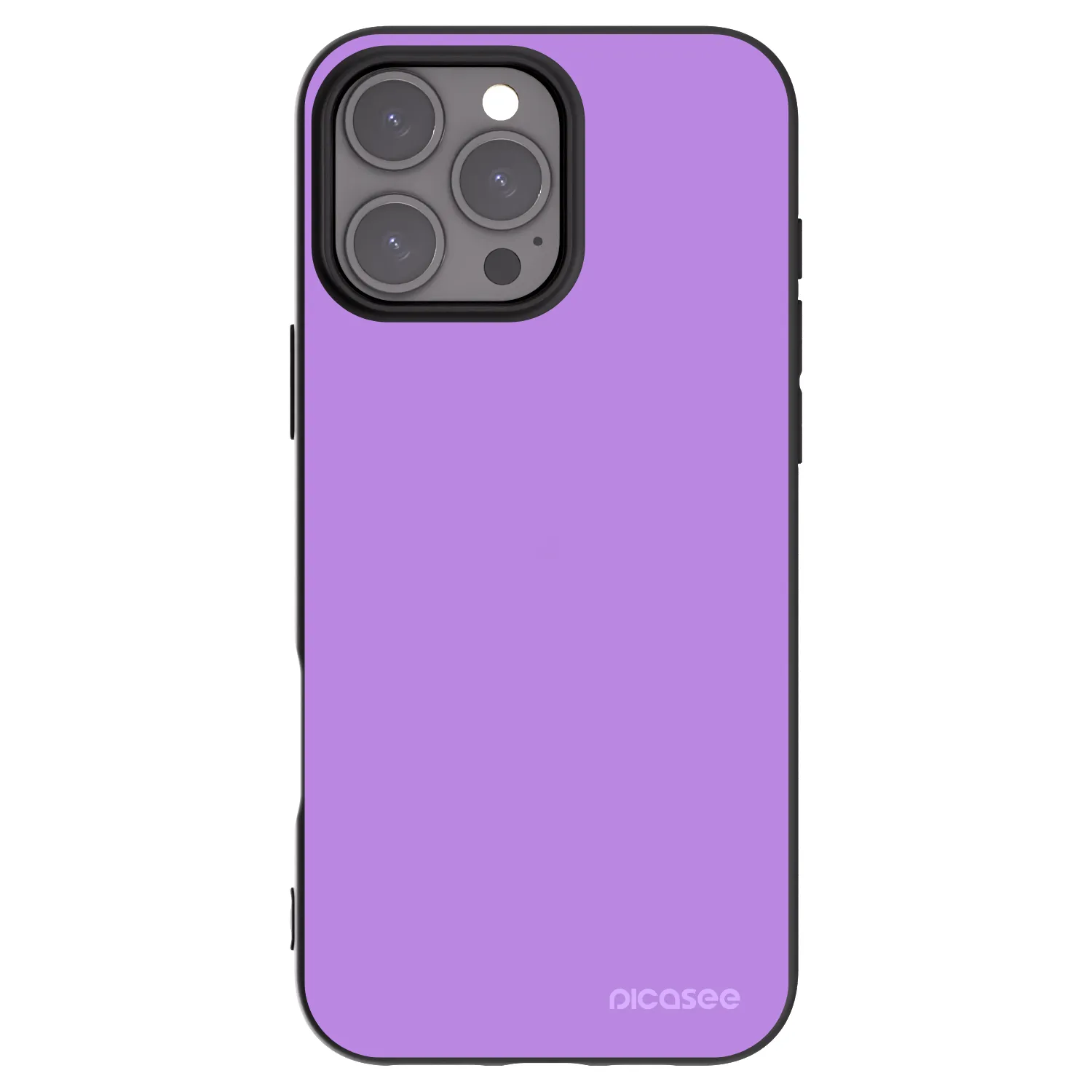 Picasee husă neagră din silicon pentru Apple iPhone 16 Pro Max - Mystic Melody