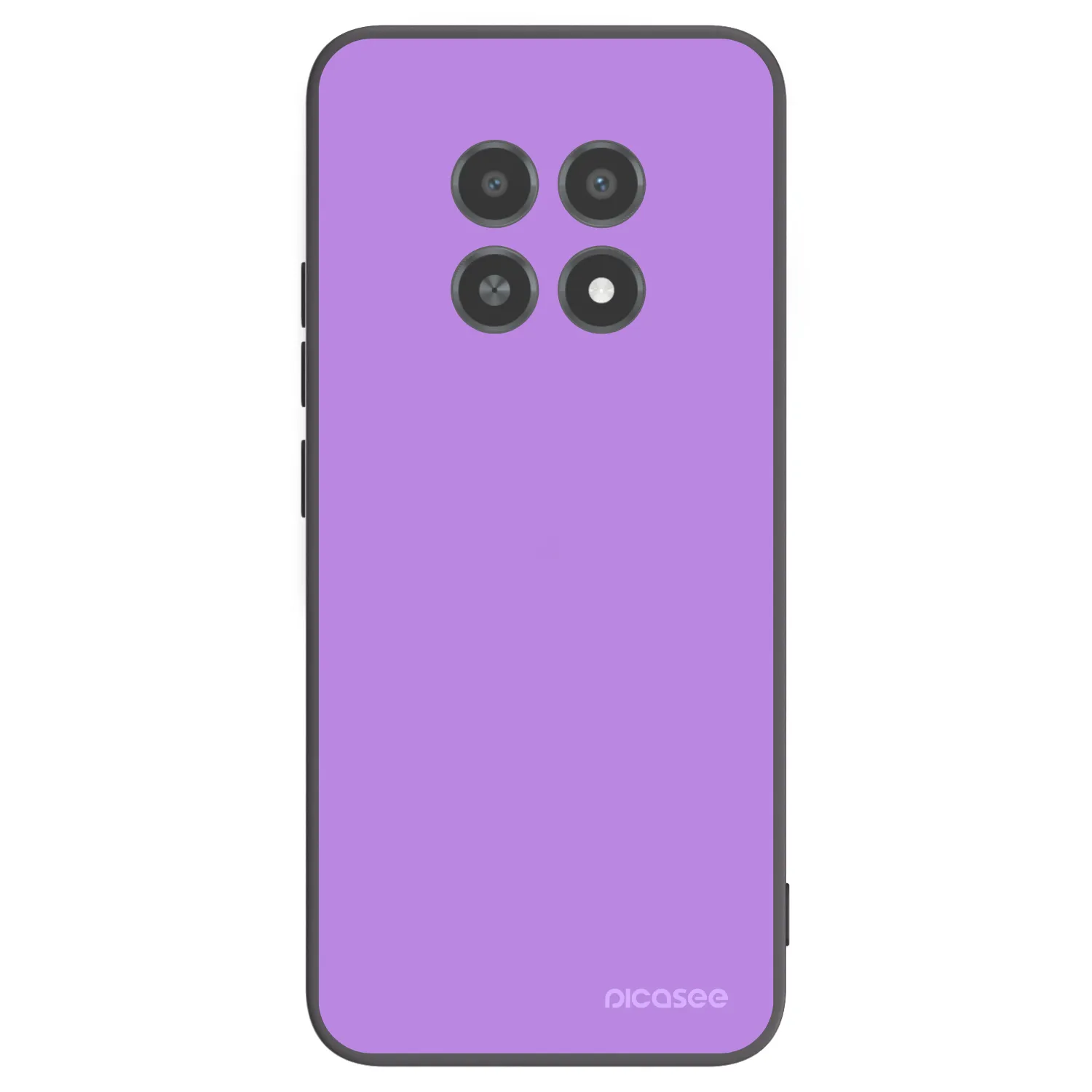 Picasee husă neagră din silicon pentru Realme 12X - Mystic Melody