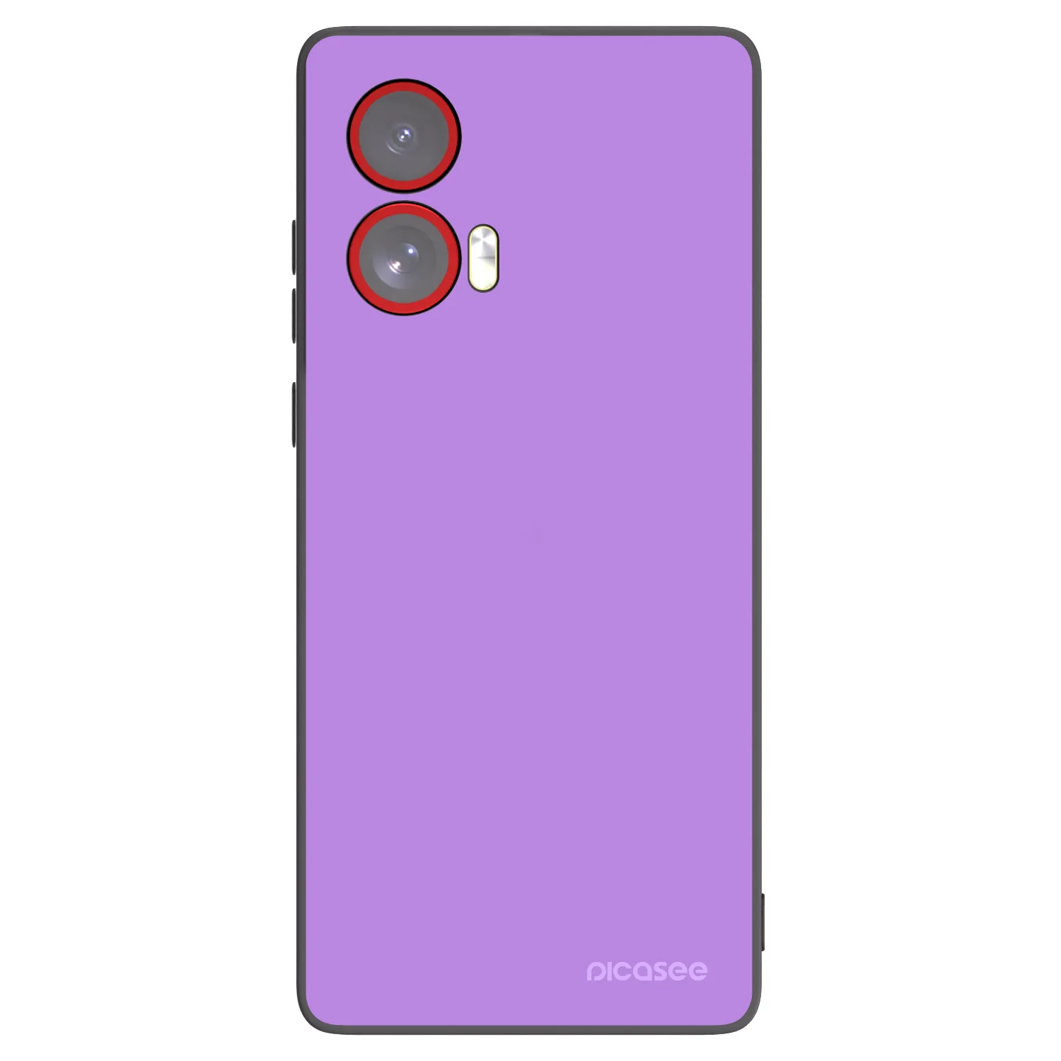 Picasee husă neagră din silicon pentru Motorola Edge 50 Fusion - Mystic Melody