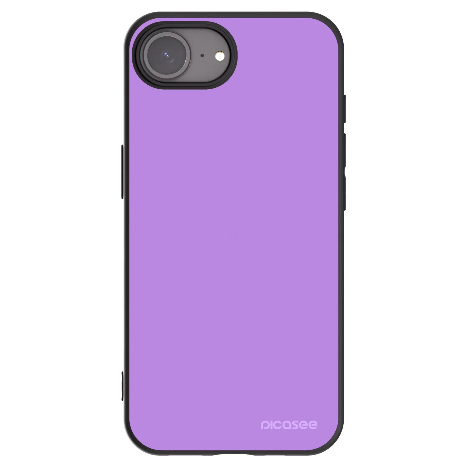 Picasee husă neagră din silicon pentru Apple iPhone 17e - Mystic Melody
