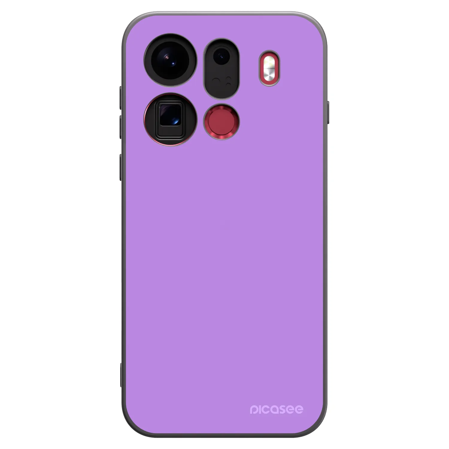 Picasee husă neagră din silicon pentru OPPO Find X9 Pro - Mystic Melody