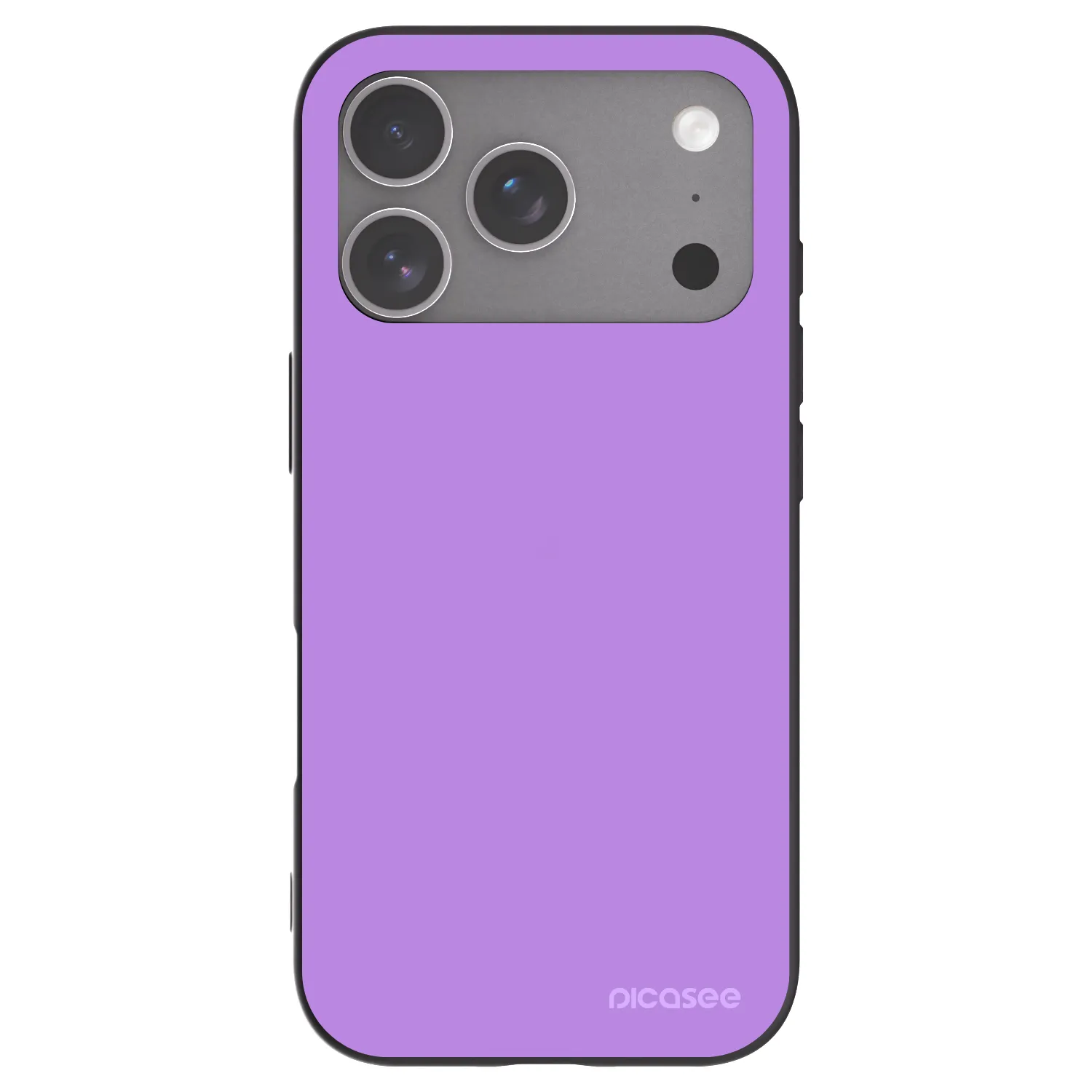 Picasee husă neagră din silicon pentru Apple iPhone 18 Pro - Mystic Melody