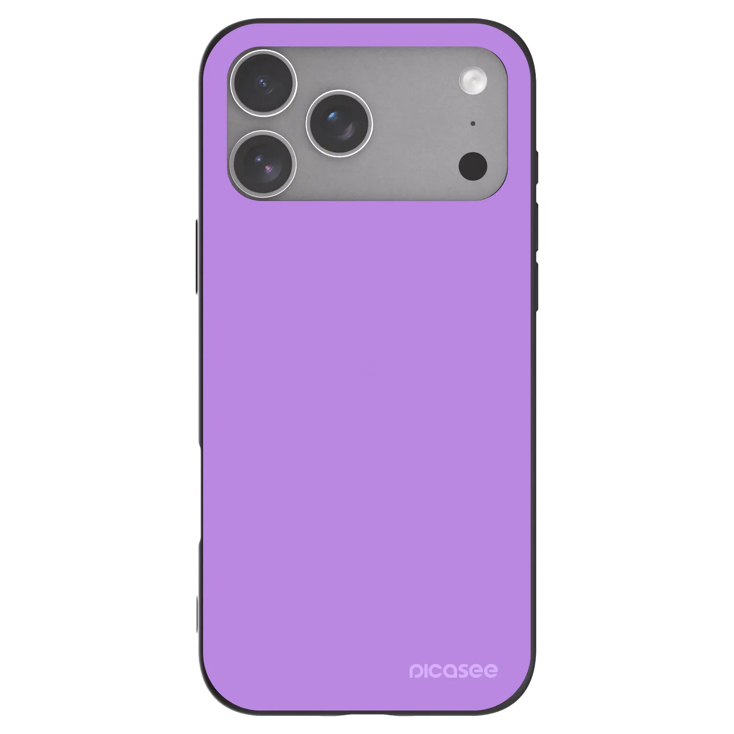 Picasee husă neagră din silicon pentru Apple iPhone 18 Pro Max - Mystic Melody