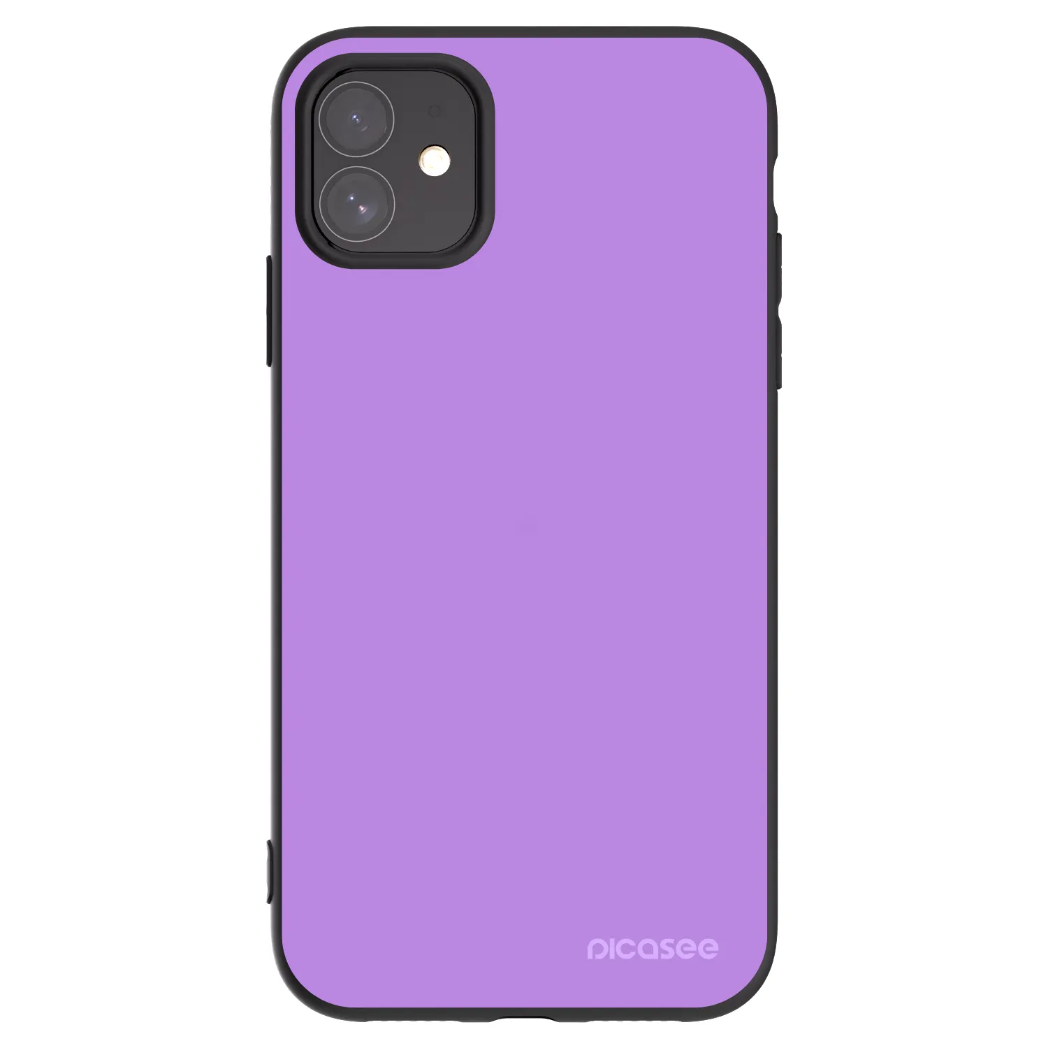Picasee husă neagră din silicon pentru Apple iPhone 11 - Mystic Melody