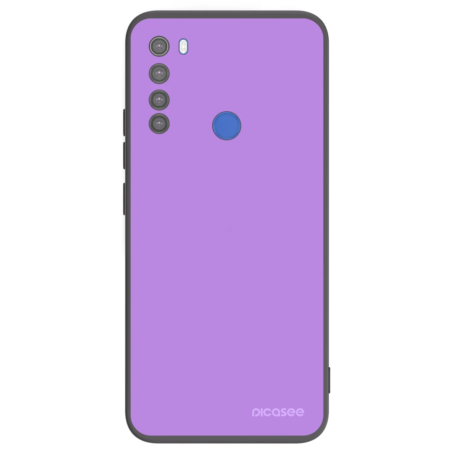 Picasee husă neagră din silicon pentru Xiaomi Redmi Note 8T - Mystic Melody