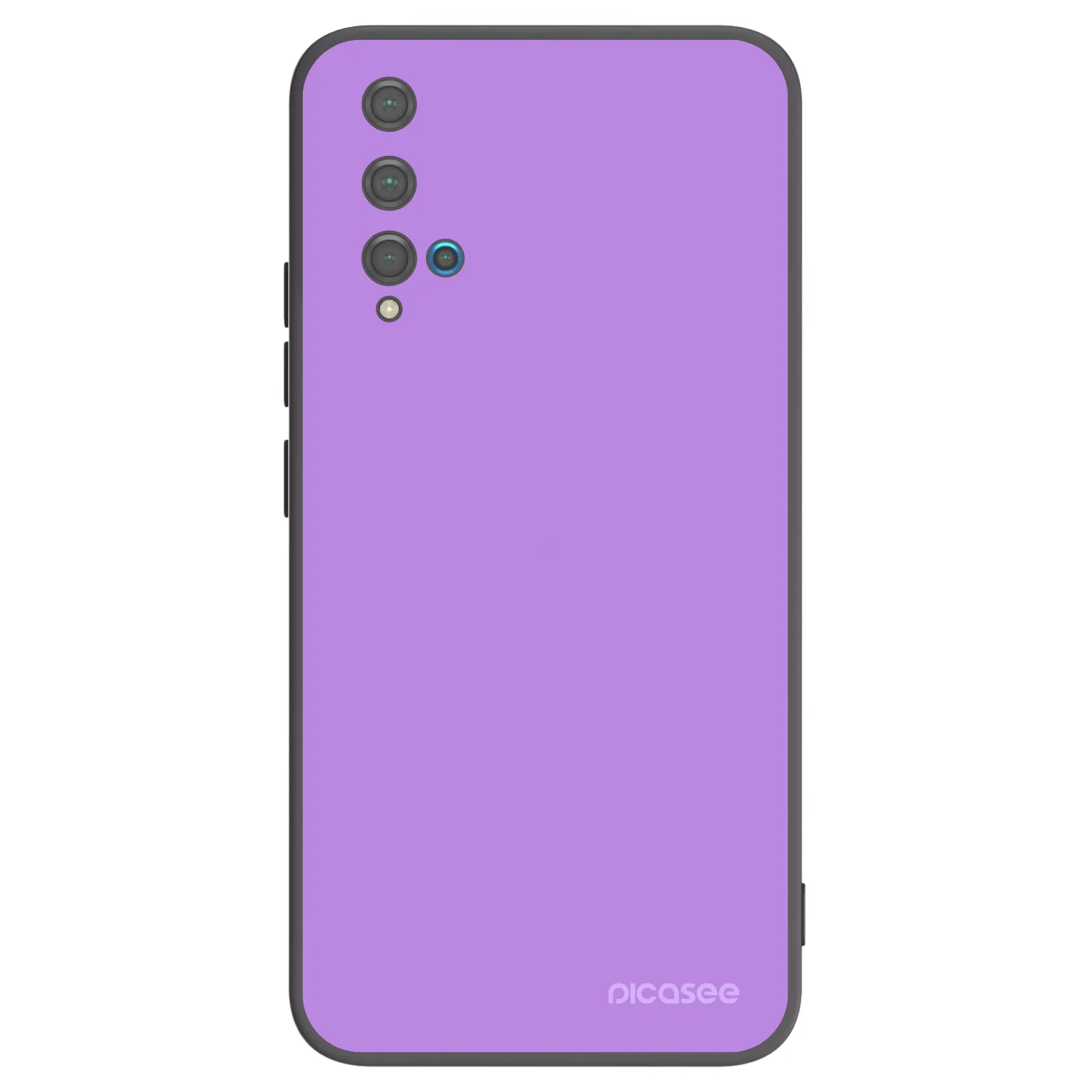 Picasee husă neagră din silicon pentru Huawei Nova 5T - Mystic Melody