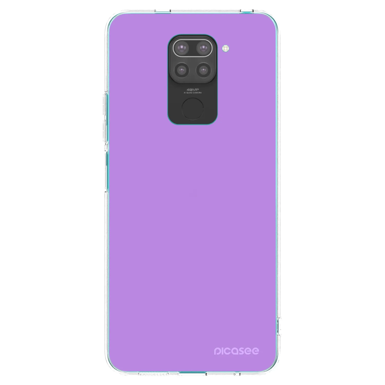Picasee husă neagră din silicon pentru Xiaomi Redmi Note 9 - Mystic Melody