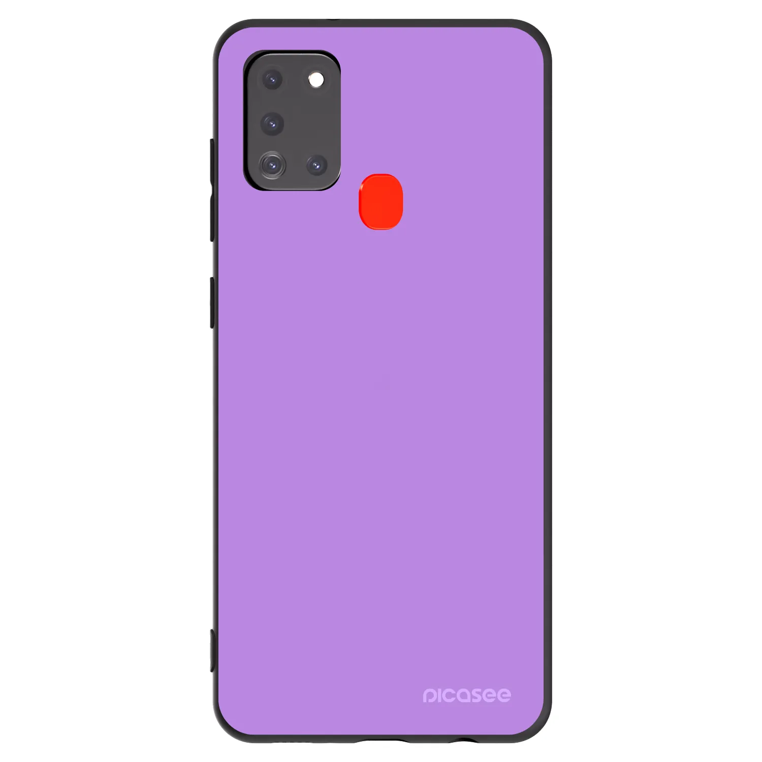 Picasee husă neagră din silicon pentru Samsung Galaxy A21s - Mystic Melody