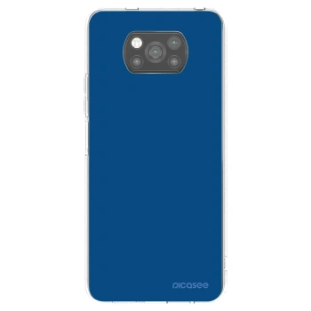 Picasee husă neagră din silicon pentru Xiaomi Poco X3 - Navy Blue