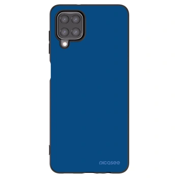 Picasee husă neagră din silicon pentru Samsung Galaxy A12 A125F - Navy Blue