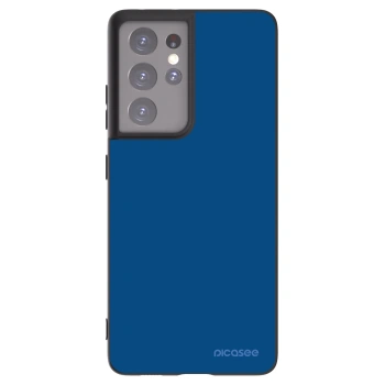 Picasee husă neagră din silicon pentru Samsung Galaxy S21 Ultra 5G G998B - Navy Blue