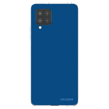 Picasee husă transparentă din silicon pentru Samsung Galaxy A42 A426B - Navy Blue