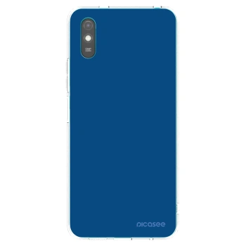 Picasee husă transparentă din silicon pentru Xiaomi Redmi 9AT - Navy Blue