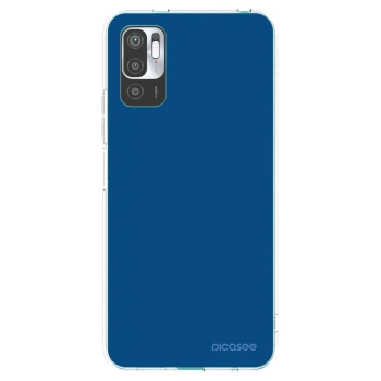 Picasee husă transparentă din silicon pentru Xiaomi Redmi Note 10 5G - Navy Blue