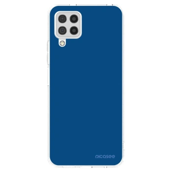 Picasee husă transparentă din silicon pentru Samsung Galaxy A22 A225F 4G - Navy Blue