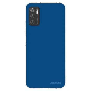 Picasee husă transparentă din silicon pentru Xiaomi Poco M3 Pro 5G - Navy Blue