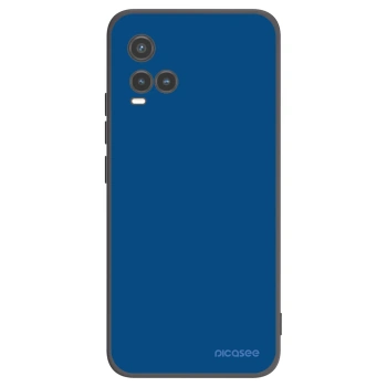 Picasee husă neagră din silicon pentru Vivo Y33s - Navy Blue