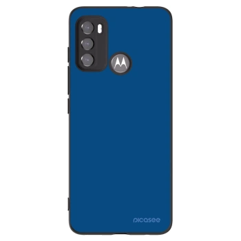 Picasee husă neagră din silicon pentru Motorola Moto G60 - Navy Blue