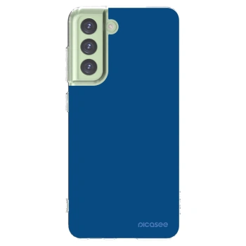 Picasee husă transparentă din silicon pentru Samsung Galaxy S21 FE 5G - Navy Blue