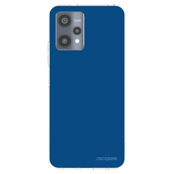 Picasee husă transparentă din silicon pentru Realme 9 Pro 5G - Navy Blue