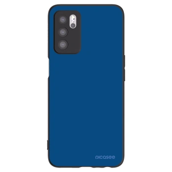 Picasee husă neagră din silicon pentru OPPO A16s - Navy Blue
