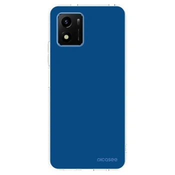 Picasee husă transparentă din silicon pentru Vivo Y01 - Navy Blue
