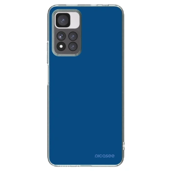 Picasee husă transparentă din silicon pentru Xiaomi Redmi Note 11 Pro+ 5G - Navy Blue