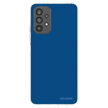 Picasee husă transparentă din silicon pentru Samsung Galaxy A73 5G - Navy Blue