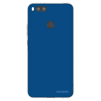 Picasee husă transparentă din silicon pentru Xiaomi Redmi A1 - Navy Blue