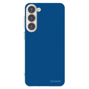 Picasee husă transparentă din silicon pentru Samsung Galaxy S23+ 5G - Navy Blue