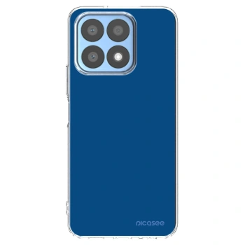 Picasee husă transparentă din silicon pentru Honor X8a - Navy Blue