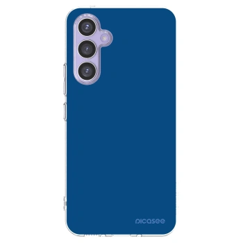 Picasee husă transparentă din silicon pentru Samsung Galaxy A54 5G A546B - Navy Blue