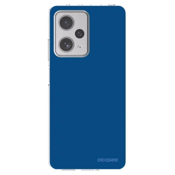 Picasee husă transparentă din silicon pentru Xiaomi Redmi Note 12 Pro+ 5G - Navy Blue