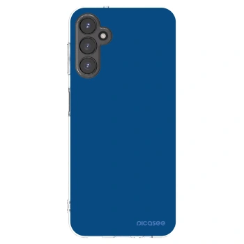 Picasee husă transparentă din silicon pentru Samsung Galaxy A14 4G A145R - Navy Blue