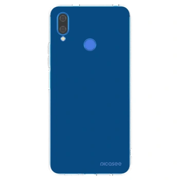 Picasee husă transparentă din silicon pentru Huawei Nova 3i - Navy Blue