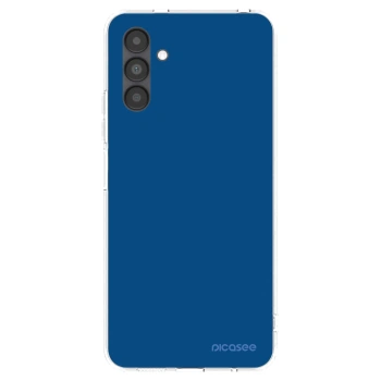 Picasee husă transparentă din silicon pentru Samsung Galaxy A04s A047F - Navy Blue